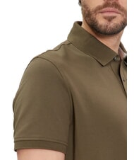 TOMMY HILFIGER TH Tricou polo cu m&acirc;necă scurtă, croială regulată verde armată - maiou Polo - 4
