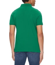 TOMMY HILFIGER TH Tricou polo cu m&acirc;necă scurtă, croială regulată verde nou - maiou Polo - 2