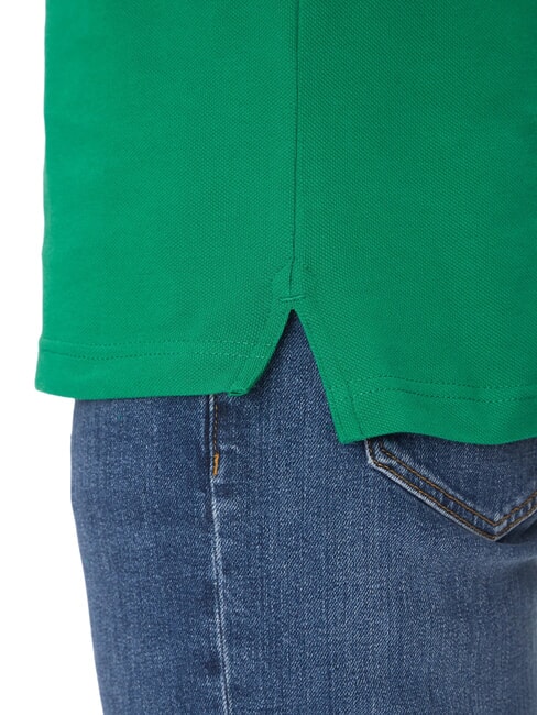 TH Tricou polo cu m&acirc;necă scurtă, croială regulată verde nou - maiou Polo