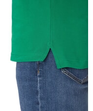 TOMMY HILFIGER TH Tricou polo cu m&acirc;necă scurtă, croială regulată verde nou - maiou Polo - 4