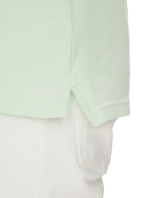 TH Tricou polo cu m&acirc;necă scurtă, croială regulată verde opal - maiou Polo