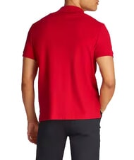TOMMY HILFIGER TH Tricou polo cu m&acirc;necă scurtă și broderie cu monogramă roșu mediu - maiou Polo - 2