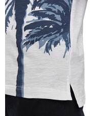 TOMMY HILFIGER TH Tricou polo cu m&acirc;necă scurtă și imprimeu alb - maiou Polo - 4