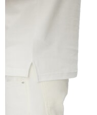 TOMMY HILFIGER TH Tricou polo cu m&acirc;necă scurtă și broderie cu monogramă alb - maiou Polo - 4