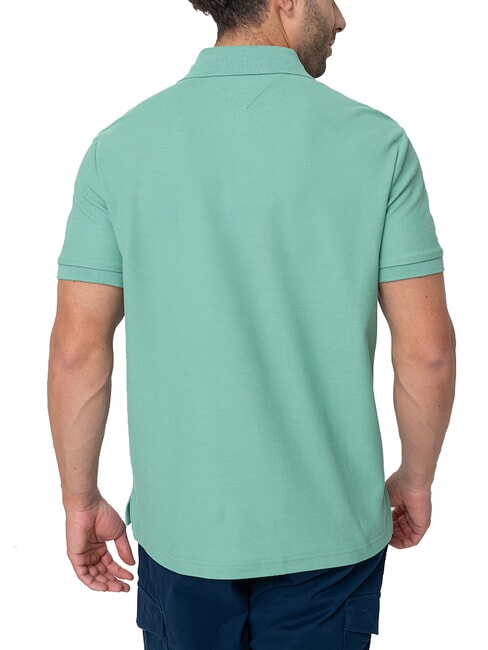 TH Tricou polo cu m&acirc;necă scurtă și broderie cu monogramă Fort Green - maiou Polo