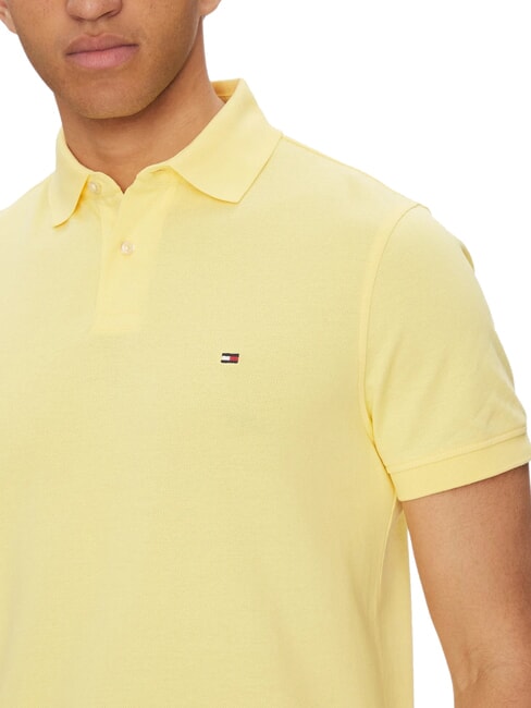 TH Tricou polo cu m&acirc;necă scurtă, croială regulată lemongrass - maiou Polo