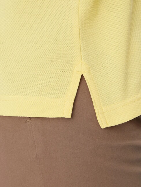 TH Tricou polo cu m&acirc;necă scurtă, croială regulată lemongrass - maiou Polo