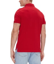 TOMMY HILFIGER TH Tricou polo cu m&acirc;necă scurtă, croială regulată roșu mediu - maiou Polo - 2