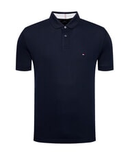TOMMY HILFIGER TH Tricou polo cu m&acirc;necă scurtă, croială regulată cerul deșertului - maiou Polo - 5