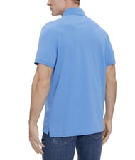 TOMMY HILFIGER TH Tricou polo cu m&acirc;necă scurtă, croială regulată vrajă albastră - maiou Polo - 2