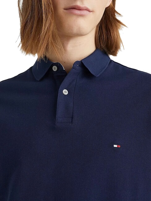TH Tricou polo cu m&acirc;necă scurtă, croială regulată carbon marin - maiou Polo