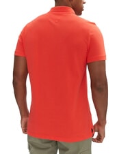 TOMMY HILFIGER TH JEANS Tricou polo cu m&acirc;necă scurtă și steag - maiou Polo