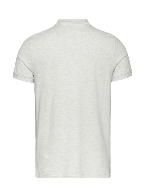 TH JEANS Tricou polo cu m&acirc;necă scurtă și steag erica albă ca zăpada - maiou Polo