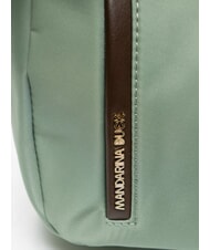 MANDARINA DUCK HUNTER Geanta de umar cu bareta de umar verde aisberg - Genți femei - 4