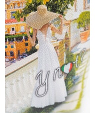 YNOT YESBAG Trusă cosmetică mare, evazată coastă romantică - Truse de toaletă - 3