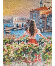 YNOT YESBAG Trusă cosmetică mare, evazată canal &icirc;nflorit - Truse de toaletă - 3