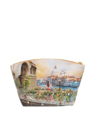 YNOT YESBAG Trusă cosmetică mare, evazată canal &icirc;nflorit - Truse de toaletă - 4