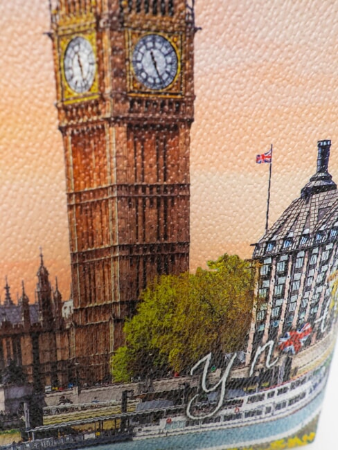 YESBAG Trusă cosmetică mare, evazată floare galbenă - Truse de toaletă