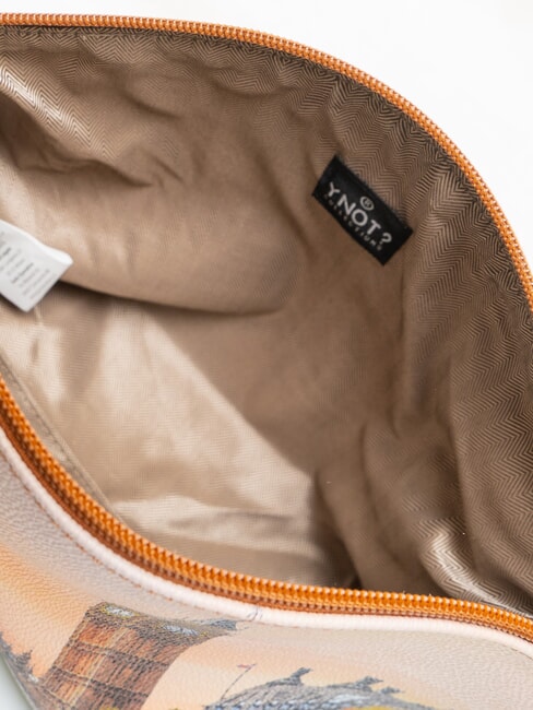 YESBAG Trusă cosmetică mare, evazată floare galbenă - Truse de toaletă