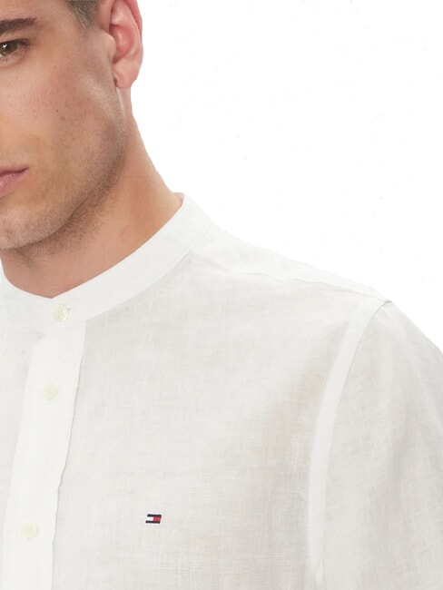 TH Cămașă coreeană cu guler regulat alb optic - Cămăși pentru bărbați
