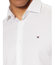 TOMMY HILFIGER TH Cămașă cu m&acirc;necă lungă, croială slim fit alb optic - Cămăși pentru bărbați - 4