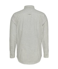 TOMMY HILFIGER TH JEANS Cămașă cu m&acirc;necă lungă și dungi bleumarin noapte &icirc;ntunecată - Cămăși pentru bărbați - 5