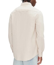 TOMMY HILFIGER TH JEANS Cămașă cu m&acirc;necă lungă din amestec de in - Cămăși pentru bărbați