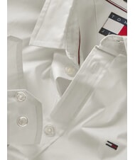TOMMY HILFIGER TH JEANS Cămașă cu m&acirc;necă lungă, croială slim fit ecru - Cămăși pentru bărbați - 3