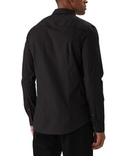 TOMMY HILFIGER TH JEANS Cămașă cu m&acirc;necă lungă, croială slim fit Tommy Black - Cămăși pentru bărbați - 2