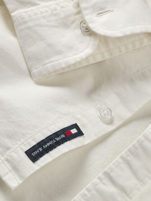 TH JEANS Cămașă Oxford cu croială regulată ecru - Cămăși pentru bărbați