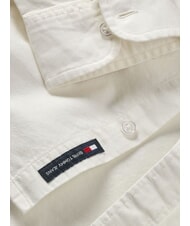 TOMMY HILFIGER TH JEANS Cămașă Oxford cu croială regulată ecru - Cămăși pentru bărbați - 3