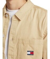 TOMMY HILFIGER TH JEANS Tricou sport cu buzunare bronz relicvă - Cămăși pentru bărbați - 3