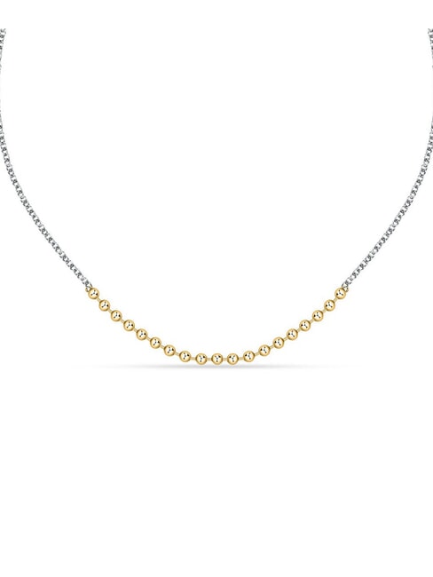 TALISMANI Colier cu sfere din oțel bicolor STEEL - Lănțișoare