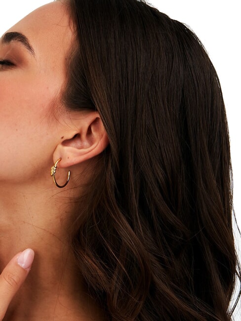 TORCHON Cercei semicerc aur - Cercei