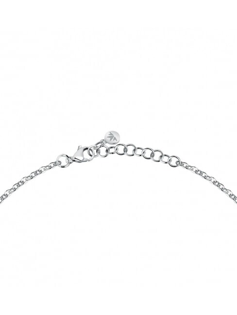 COLORI Colier cu pandantiv de cristal STEEL - Lănțișoare