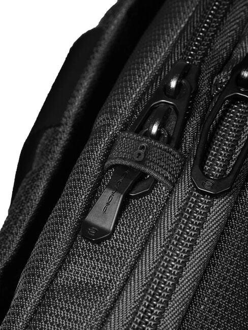 PQ-EARTH Rucsac de călătorie pentru PC de 17" și iPadPro negru - Rucsacuri pentru laptop