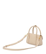 COCCINELLE C-ME LOCK Geantă mini cu curea de umăr scoică de nisip - Genți femei - 3
