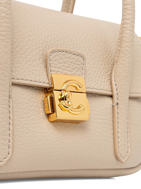 C-ME LOCK Geantă mini cu curea de umăr scoică de nisip - Genți femei