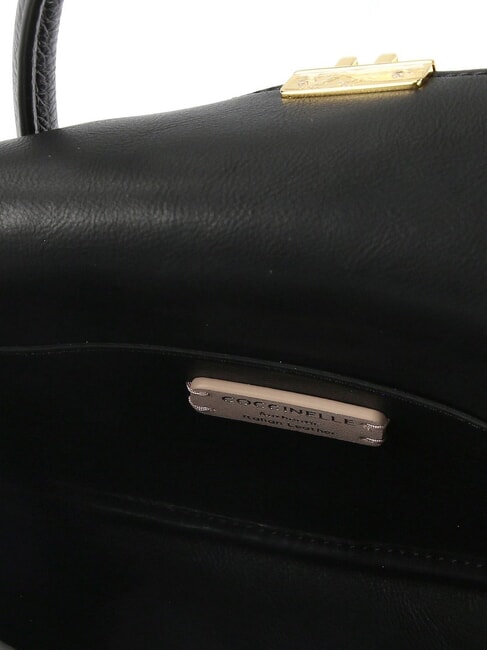 C-ME LOCK Geantă mini cu curea de umăr negru - Genți femei