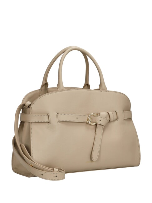 SABINE Geantă de m&acirc;nă, cu curea de umăr scoică de nisip - Genți femei