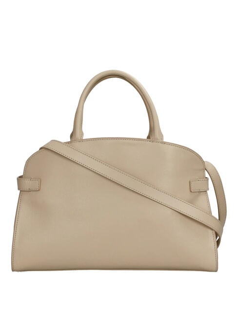 SABINE Geantă de m&acirc;nă, cu curea de umăr scoică de nisip - Genți femei