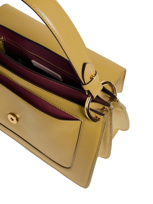 C-ME CALF COCKER Geanta servieta din piele cu bareta de umar iarbă de mare - Genți femei