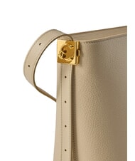 COCCINELLE C-ME LOCK Geantă de umăr scoică de nisip - Genți femei - 3