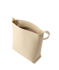 COCCINELLE C-ME LOCK Geantă de umăr scoică de nisip - Genți femei - 4