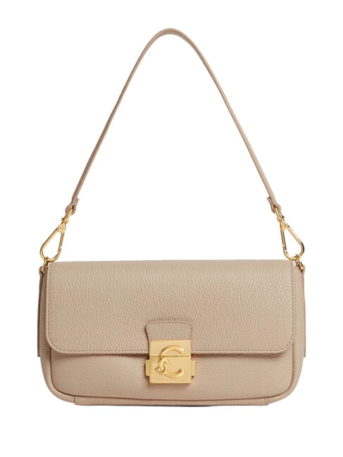 C-ME LOCK Geantă de umăr, cu curea de umăr scoică de nisip - Genți femei