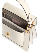 COCCINELLE C-ME CALF&MARB Geantă de m&acirc;nă, cu curea de umăr perla - Genți femei - 3