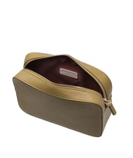 COCCINELLE TEBE Geantă mică din piele texturată iarbă de mare - Genți femei - 4