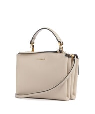 COCCINELLE ARLETTIS Minigeantă din piele texturată scoică de nisip - Genți femei - 2