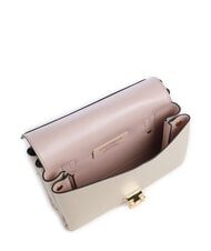 COCCINELLE ARLETTIS Minigeantă din piele texturată scoică de nisip - Genți femei - 4