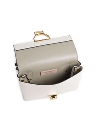 COCCINELLE ARLETTIS Minigeantă din piele texturată perla - Genți femei - 4